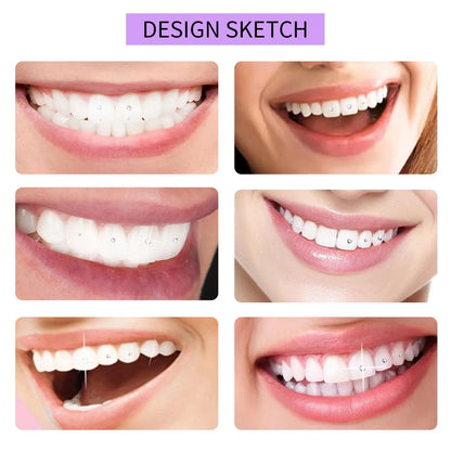 Kit de bijoux de dents, Kit de pierres précieuses de dents
